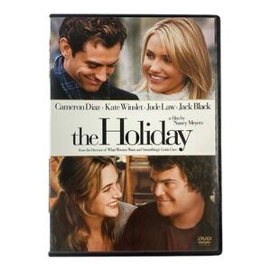 The Holiday (DVD, 2006) Romance Comedy, Cameron Diaz, Jude Law, Jack Black